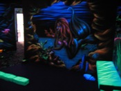 Oceans 18 Blacklite Minigolf