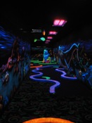 Oceans 18 Blacklite Minigolf