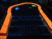 Oceans 18 Blacklite Minigolf