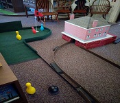 South Windsor Library Miniature Golf